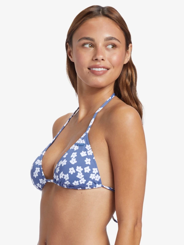 Roxy Floral Delight Tiki Tri Bikini Top - Image 2