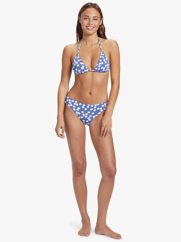Roxy Floral Delight Tiki Tri Bikini Top - Image 4