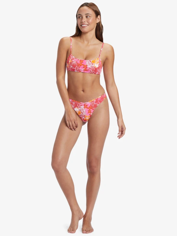 Roxy Sea Spray Cheeky Bikini Bottoms - Image 5