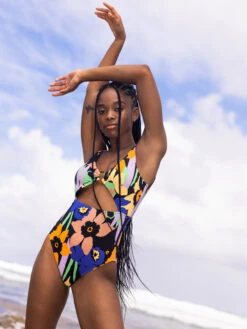 Roxy Color Jam One-Piece Swimsuit