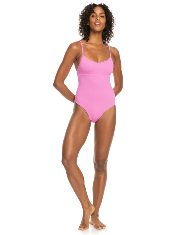 Roxy Active Rib One Piece Swimsuit - Image 3