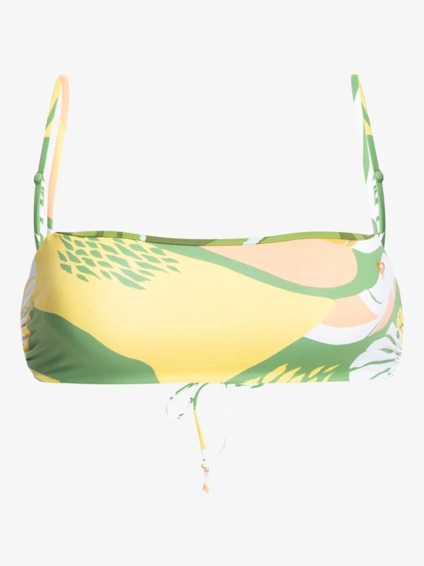 Roxy Wildflowers Reversible Bandeau Bikini Top - Image 6