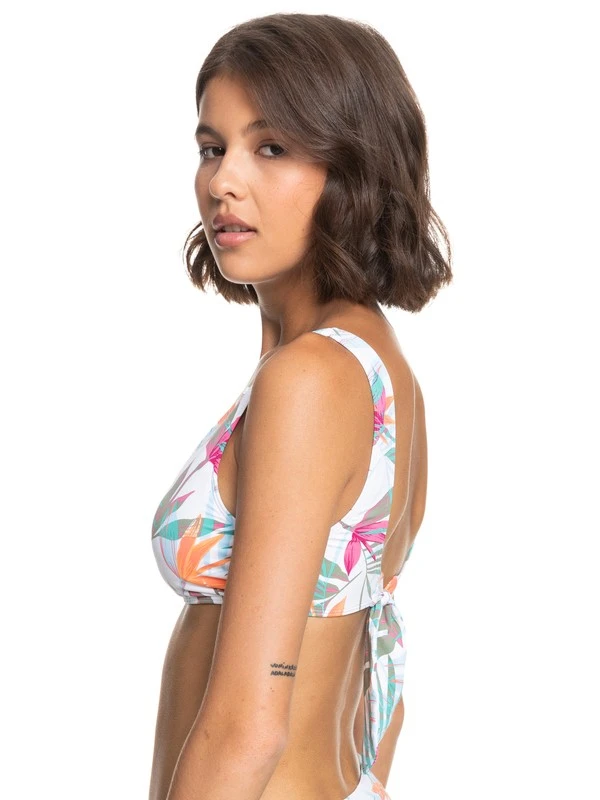 Roxy Beach Classics Elongated Triangle Bikini Top - Image 2