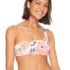 Roxy Printed Beach Classics Asymmetric Bikini Top