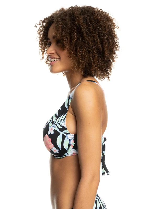 Roxy Printed Beach Classics D-Cup Bikini Top - Image 2