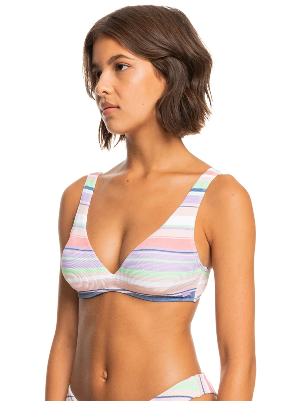 Roxy Endless Swell Underwire Elongated Bikini Top - Image 7