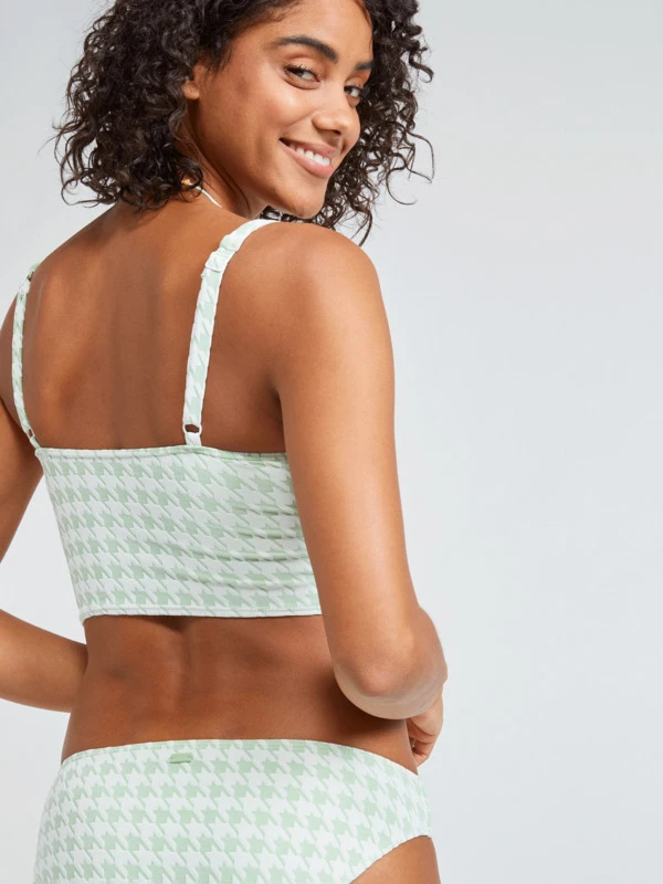 Roxy Check It Tank Underwire Bikini Top - Image 3