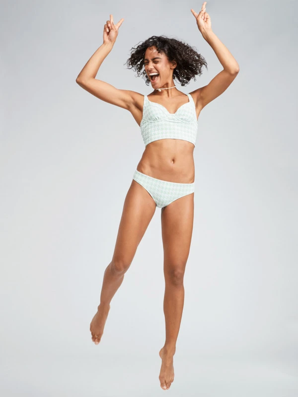 Roxy Check It Tank Underwire Bikini Top - Image 4