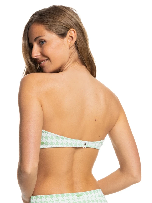 Roxy Check It Bandeau Bikini Top - Image 5