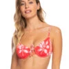 Roxy Seaside Tropics Underwired Bra Bikini Top
