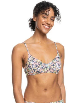 Roxy Printed Beach Classics Bra Bikini Top
