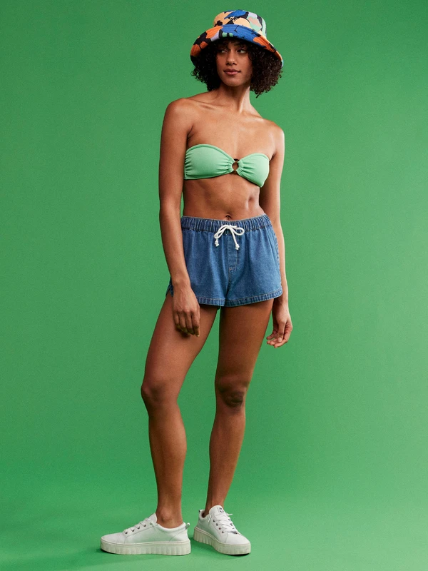 Roxy Color Jam Bandeau Bikini Top - Image 5