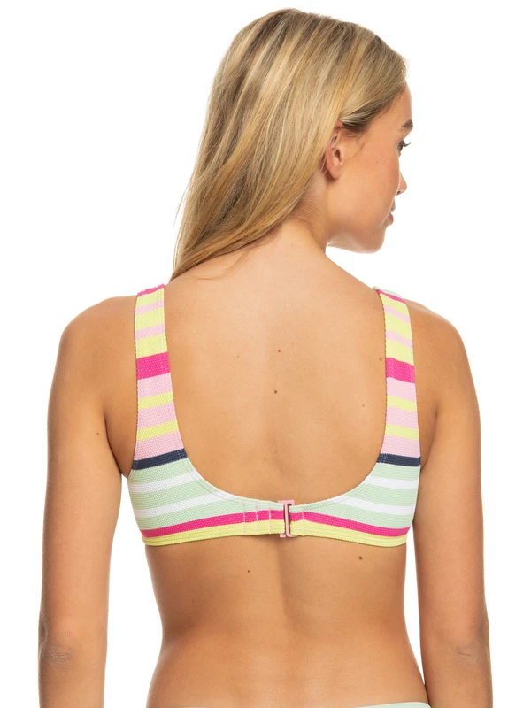 Roxy Stripe Soul Bralette Bikini Top - Image 5