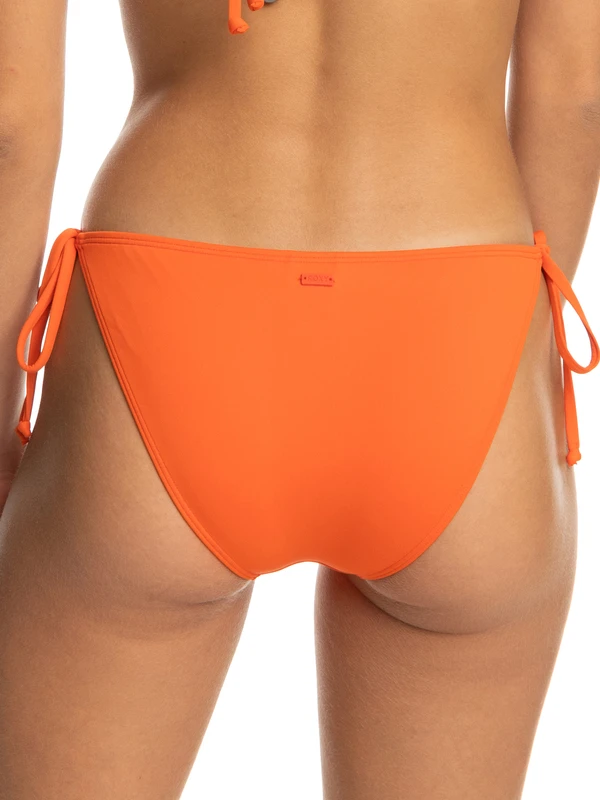 Roxy Beach Classics Tie Side Solid Bikini Bottoms - Image 5