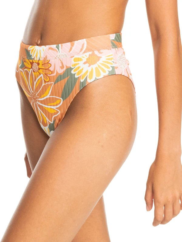 Roxy Love Rib The Shorey High Rise Bikini Bottoms - Image 2