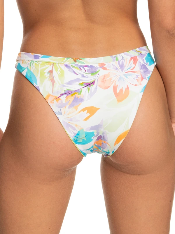 Roxy Retro Revo Reversible Moderate Bikini Bottoms - Image 7