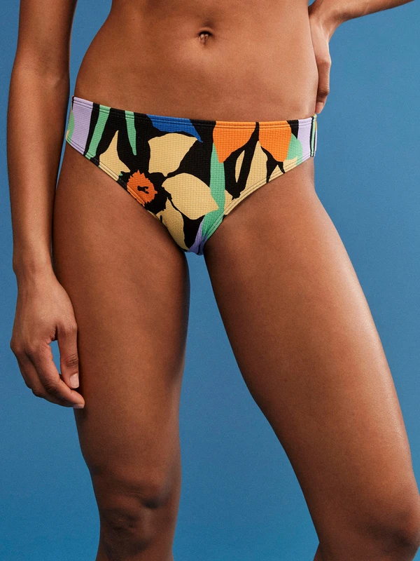 Roxy Color Jam Hipster Bikini Bottoms - Image 3