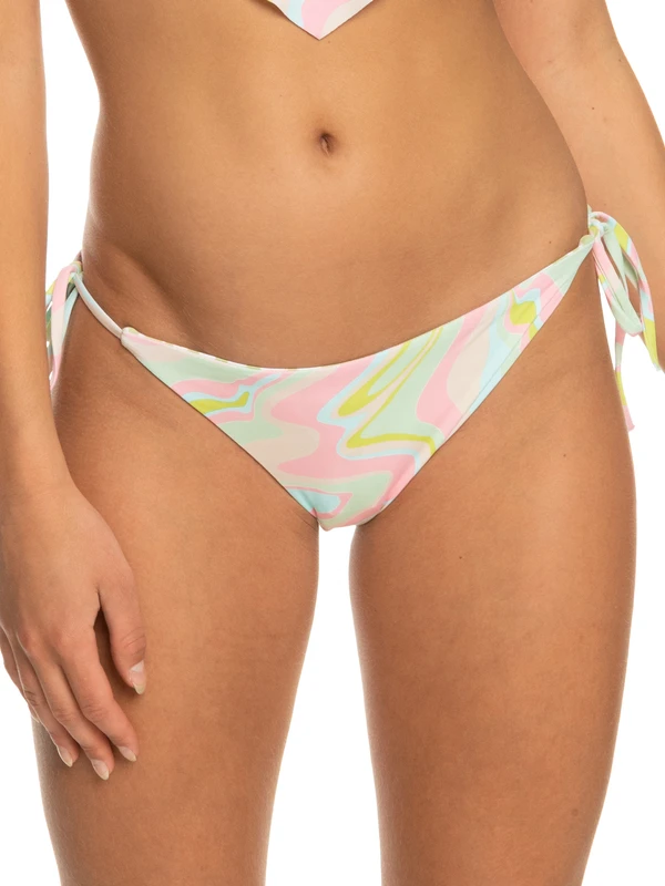 Roxy Tropics Hype Cheeky Reversible Bikini Bottoms - Image 9