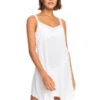 Roxy Beachy Vibes Solid Beach Cover-Up Dress
