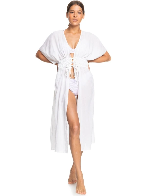 Roxy Summer Story Beach Kimono Dress - Image 4